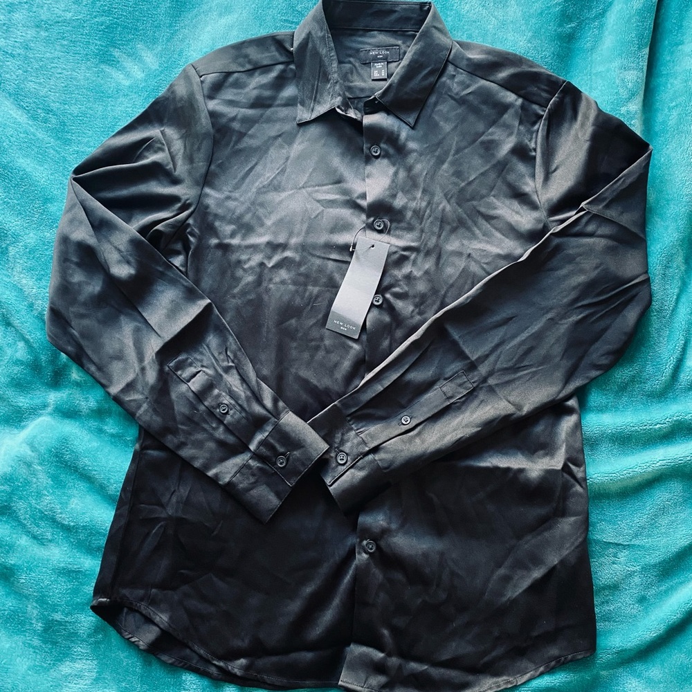 Medium NEW LOOK muscle fit oxford Shirt